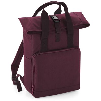 Bagbase Burgundy Roll Top Backpack - Backpack Bagbase Burgundy Roll Top Backpack - Backpack