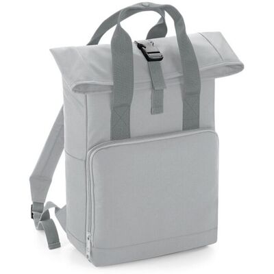 Bagbase Light Grey Roll Top Backpack - Backpack Bagbase Light Grey Roll Top Backpack - Backpack