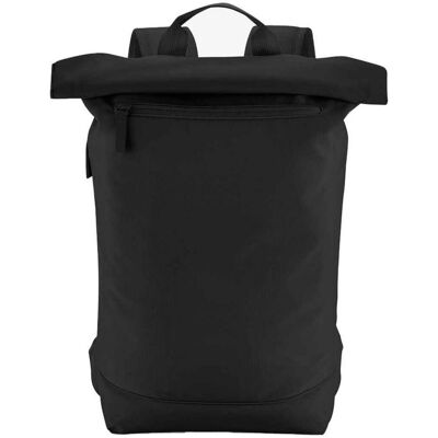 Bagbase Simplicity Roll Top Backpack - Black - 15L Bagbase Simplicity Roll Top Backpack - Black - 15L
