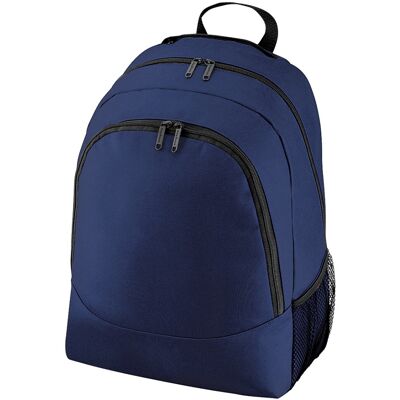 (One Size, French Navy) BagBase Plain Universal Backpack / Rucksack Bag (18 Litr (One Size, French Navy) BagBase Plain Universal Backpack / Rucksack Bag (18 Litr