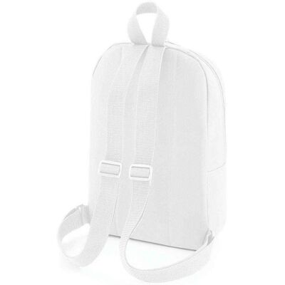 Bagbase Essential Fashion Mini Backpack White - Backpack Bagbase Essential Fashion Mini Backpack White - Backpack