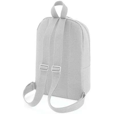 Bagbase Essential Fashion Mini Backpack - Light Grey - Mini Backpack Bagbase Essential Fashion Mini Backpack - Light Grey - Mini Backpack