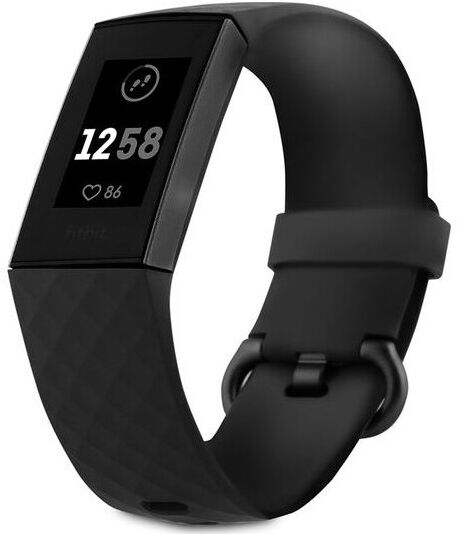 (Black/Graphite) Fitbit Charge 3 Activity Tracker   Swim-Proof Fitness Tracker