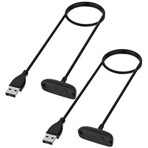 TECHGEAR [2 Pack Replacement USB Charger Cables for Fitbit Inspire 2 & Fitbit Ac TECHGEAR [2 Pack Replacement USB Charger Cables for Fitbit Inspire 2 & Fitbit Ac