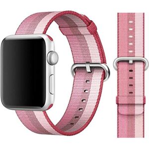 Apple Pink, Violet, Berry, Rose Woven Nylon Watch Strap - Smart Wearable Accessories Apple Pink, Violet, Berry, Rose Woven Nylon Watch Strap - Smart Wearable Accessories
