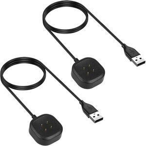 TECHGEAR 2-Pack Replacement USB Charging Dock for Fitbit Versa 3/Versa 4/Sense/S TECHGEAR 2-Pack Replacement USB Charging Dock for Fitbit Versa 3/Versa 4/Sense/S