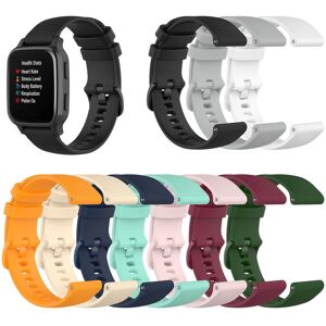 Unbranded (Black) 20mm Wristband Bracelet Strap Belt for Garmin Venu sq Vivomove Forerunne Unbranded (Black) 20mm Wristband Bracelet Strap Belt for Garmin Venu sq Vivomove Forerunne