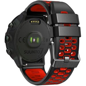 Unbranded (Black Red) For Suunto 7 / 9 / 9 Baro Dual-color Silicone Watch Band 24mm Multi- Unbranded (Black Red) For Suunto 7 / 9 / 9 Baro Dual-color Silicone Watch Band 24mm Multi-