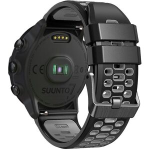 Unbranded (Black Grey) For Suunto 7 / 9 / 9 Baro Dual-color Silicone Watch Band 24mm Multi Unbranded (Black Grey) For Suunto 7 / 9 / 9 Baro Dual-color Silicone Watch Band 24mm Multi