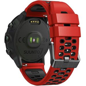 Unbranded (Red Black) For Suunto 7 / 9 / 9 Baro Dual-color Silicone Watch Band 24mm Multi- Unbranded (Red Black) For Suunto 7 / 9 / 9 Baro Dual-color Silicone Watch Band 24mm Multi-