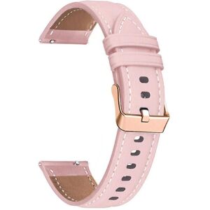Unbranded (Pink) For Garmin Forerunner 265s/255s/venu 2s Watch Band 18mm Genuine Cow Leath Unbranded (Pink) For Garmin Forerunner 265s/255s/venu 2s Watch Band 18mm Genuine Cow Leath