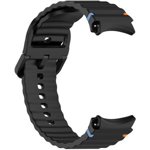 Unbranded (Black) Watch Strap Silicone Watch Band for Samsung Galaxy watch 7 Unbranded (Black) Watch Strap Silicone Watch Band for Samsung Galaxy watch 7