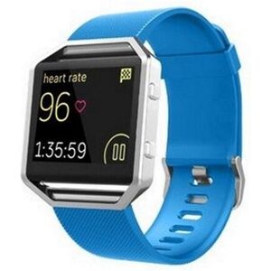 Unbranded (Large, Sky Blue) Silicone Bracelet Sell Wrist Band Strap Replace For Fitbit Bla Unbranded (Large, Sky Blue) Silicone Bracelet Sell Wrist Band Strap Replace For Fitbit Bla