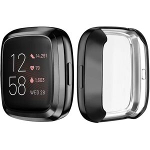 Unbranded (black, for versa 2) Screen Protector Case For Fitbit Versa 2 Versa 3 Versa Lite Unbranded (black, for versa 2) Screen Protector Case For Fitbit Versa 2 Versa 3 Versa Lite