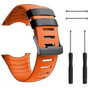 Unbranded (orange) For Suunto Core Band Rubber Accessory Strap Wrist Sport Strap Replaceme Unbranded (orange) For Suunto Core Band Rubber Accessory Strap Wrist Sport Strap Replaceme