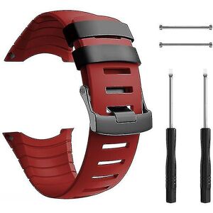 Unbranded REFURBISHED (red) For Suunto Core Band Rubber Accessory Strap Wrist Sport Strap Replacement Unbranded REFURBISHED (red) For Suunto Core Band Rubber Accessory Strap Wrist Sport Strap Replacement