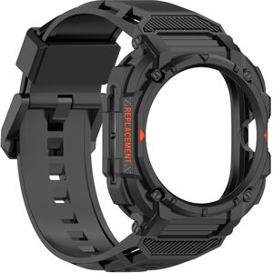 Unbranded (Black) Watch Strap All-in-one Armor Watch Band for Samsung Galaxy Watch Ultra 4 Unbranded (Black) Watch Strap All-in-one Armor Watch Band for Samsung Galaxy Watch Ultra 4