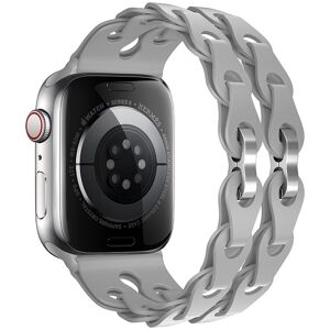 Unbranded (Grey, 42mm 44mm 45mm 49mm) Silicone Strap for Apple Watch Ultra 2 Band 49mm 44m Unbranded (Grey, 42mm 44mm 45mm 49mm) Silicone Strap for Apple Watch Ultra 2 Band 49mm 44m