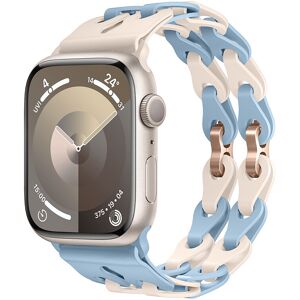 Unbranded (Light blue Star, 38mm 40mm 41mm) Silicone Strap for Apple Watch Ultra 2 Band 49 Unbranded (Light blue Star, 38mm 40mm 41mm) Silicone Strap for Apple Watch Ultra 2 Band 49