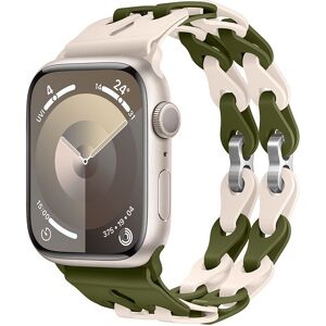 Unbranded (Olive green Star, 38mm 40mm 41mm) Silicone Strap for Apple Watch Ultra 2 Band 4 Unbranded (Olive green Star, 38mm 40mm 41mm) Silicone Strap for Apple Watch Ultra 2 Band 4