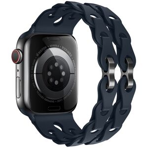 Unbranded (Midnight, 38mm 40mm 41mm) Silicone Strap for Apple Watch Ultra 2 Band 49mm 44mm Unbranded (Midnight, 38mm 40mm 41mm) Silicone Strap for Apple Watch Ultra 2 Band 49mm 44mm