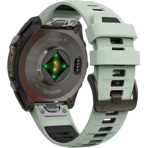 Unbranded (Mint Green Black, QuickFit 22mm) 1:1 Fenix8 Watch Band For Garmin Fenix 8 47mm Unbranded (Mint Green Black, QuickFit 22mm) 1:1 Fenix8 Watch Band For Garmin Fenix 8 47mm