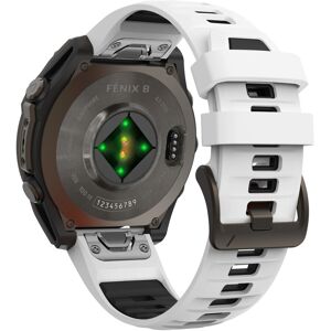 Unbranded (White Black, QuickFit 22mm) 1:1 Fenix8 Watch Band For Garmin Fenix 8 47mm 51mm Unbranded (White Black, QuickFit 22mm) 1:1 Fenix8 Watch Band For Garmin Fenix 8 47mm 51mm