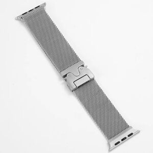 Unbranded (Silver, 42 44 45 46 49mm) Milanese Loop Strap For Apple Watch Band Ultra 2 49mm Unbranded (Silver, 42 44 45 46 49mm) Milanese Loop Strap For Apple Watch Band Ultra 2 49mm