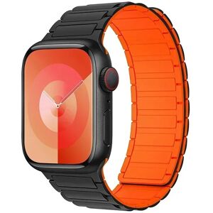 Unbranded (black orange, 38mm 40mm 41mm) Magnetic Loop for Apple Watch Bands 44mm 40mm 49m Unbranded (black orange, 38mm 40mm 41mm) Magnetic Loop for Apple Watch Bands 44mm 40mm 49m