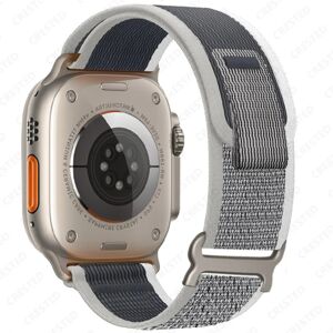 Unbranded (Black white gray, 42 44 45 46mm 49mm) Trail loop For Apple Watch Ultra 2 Band 4 Unbranded (Black white gray, 42 44 45 46mm 49mm) Trail loop For Apple Watch Ultra 2 Band 4