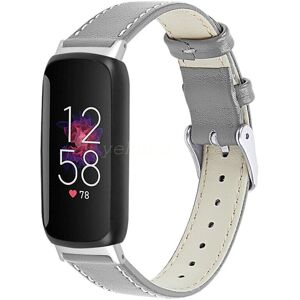 Unbranded (Gray) For Fitbit Inspire 3 Slim Genuine Leather Wristband Band Replacement Stra Unbranded (Gray) For Fitbit Inspire 3 Slim Genuine Leather Wristband Band Replacement Stra