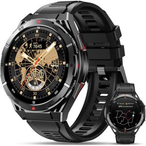 OUKITEL BT12 Military Smart Watch for Men GPS (Answer/Make Calls) 480mAh Smartwa OUKITEL BT12 Military Smart Watch for Men GPS (Answer/Make Calls) 480mAh Smartwa