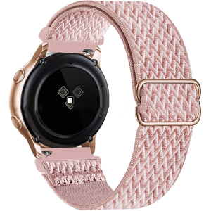 Unbranded (Rose Pink 4#, For Galaxy Watch 7 44mm) Nylon Strap Fabric Band For Samsung Gala Unbranded (Rose Pink 4#, For Galaxy Watch 7 44mm) Nylon Strap Fabric Band For Samsung Gala