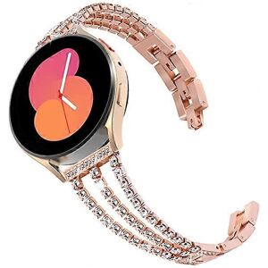 Unbranded (As show, One size) Rose gold watch strap 20mm compatible model: Samsung Galaxy Unbranded (As show, One size) Rose gold watch strap 20mm compatible model: Samsung Galaxy