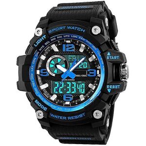 Unbranded (As show, One size) Sports Watch for Men, 5ATM Waterproof Military Digital Watch Unbranded (As show, One size) Sports Watch for Men, 5ATM Waterproof Military Digital Watch
