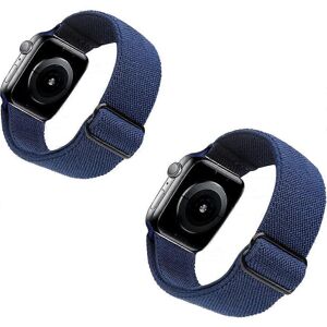 Unbranded (As show, One size) 2PCS Stretchy Watch Band Compatible for Apple Watch Band 41m Unbranded (As show, One size) 2PCS Stretchy Watch Band Compatible for Apple Watch Band 41m