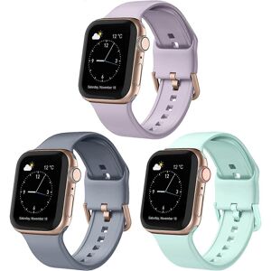 Unbranded (As show, One size) 3-pack Compatible with Apple Watch Bands 41mm 40mm 38mm, Sof Unbranded (As show, One size) 3-pack Compatible with Apple Watch Bands 41mm 40mm 38mm, Sof