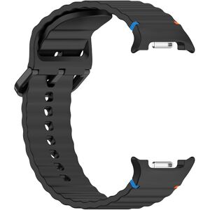 LICHIFIT Watch Strap Watch Band Wave-Stitched for Samsung Galaxy Watch8/Watch8 Classic Bl LICHIFIT Watch Strap Watch Band Wave-Stitched for Samsung Galaxy Watch8/Watch8 Classic Bl
