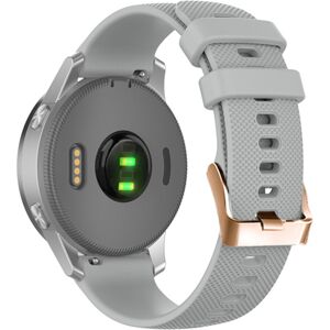 Unbranded (Grey) 18mm Watch Band for Garmin Forerunner 265S 255S Venu 2S Textured Silicone Unbranded (Grey) 18mm Watch Band for Garmin Forerunner 265S 255S Venu 2S Textured Silicone