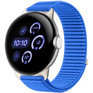 Unbranded (for Google Pixel Watch 3/4 45mm, Klein Blue) Nylon Mountain Weave Strap Watch B Unbranded (for Google Pixel Watch 3/4 45mm, Klein Blue) Nylon Mountain Weave Strap Watch B