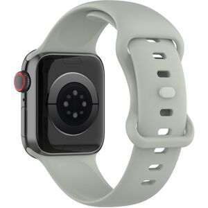 Unbranded (Grey) Replacement Silicone Wrist Strap Adjustable Watch Band for Apple Watch Se Unbranded (Grey) Replacement Silicone Wrist Strap Adjustable Watch Band for Apple Watch Se