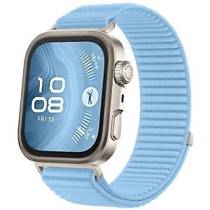 Unbranded For Xdfind Woven Nylon Hook And Loop Fastener Watch Band For Huawei Watch Fit4 F Unbranded For Xdfind Woven Nylon Hook And Loop Fastener Watch Band For Huawei Watch Fit4 F