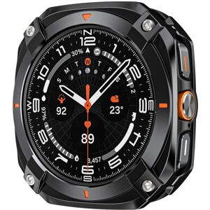 Unbranded (Black / Orange) For Samsung Galaxy Watch Ultra 47mm Protective Case Cyber Style Unbranded (Black / Orange) For Samsung Galaxy Watch Ultra 47mm Protective Case Cyber Style