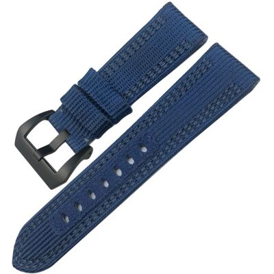 Unbranded Tauchleuchte PAM Strap for Panerai 24mm 26mm Canvas Leather Sport Watch Band Nyl Unbranded Tauchleuchte PAM Strap for Panerai 24mm 26mm Canvas Leather Sport Watch Band Nyl