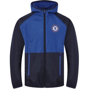 (Navy Blue, 8-9 Years) Chelsea FC Official Football Gift Boys Shower Jacket Wind (Navy Blue, 8-9 Years) Chelsea FC Official Football Gift Boys Shower Jacket Wind