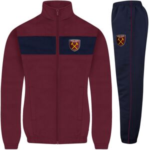 (Navy Claret, 6-7 Years) West Ham United FC Boys Tracksuit Jacket & Pants Set Ki (Navy Claret, 6-7 Years) West Ham United FC Boys Tracksuit Jacket & Pants Set Ki