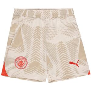 Puma (9-10 Years) Man City Kids Cream Goalkeeper Shorts 2024/25 Puma (9-10 Years) Man City Kids Cream Goalkeeper Shorts 2024/25