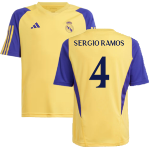 adidas (XLB) 2023-2024 Real Madrid Training Shirt (Spark) - Kids (Sergio Ramos 4) adidas (XLB) 2023-2024 Real Madrid Training Shirt (Spark) - Kids (Sergio Ramos 4)