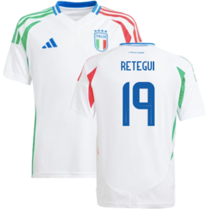 adidas (LB) 2024-2025 Italy Away Shirt (Kids) (RETEGUI 19) adidas (LB) 2024-2025 Italy Away Shirt (Kids) (RETEGUI 19)