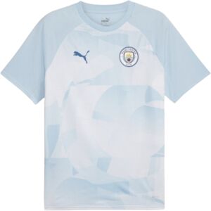 Puma Manchester City Prematch SS Jersey - Kids - Silver Sky - 2023-2024 Puma Manchester City Prematch SS Jersey - Kids - Silver Sky - 2023-2024